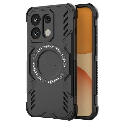  Oppo Reno16 / Reno16 Pro fekete Techsuit ArmorMag tok - 1