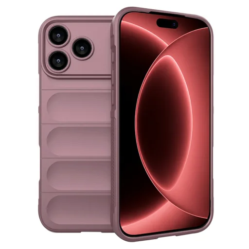 iPhone 18 Pro Max / iPhone 17 Pro Max fialové puzdro Techsuit Magic Shield TPU - 1