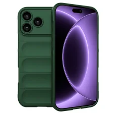 Zelené puzdro Techsuit Magic Shield pre iPhone 18 Pro / iPhone 17 Pro