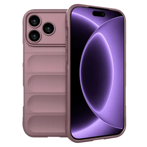 iPhone 18 Pro / iPhone 17 Pro fialové puzdro Techsuit Magic Shield TPU - 1