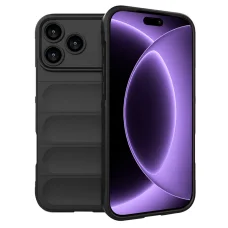  iPhone 18 Pro / iPhone 17 Pro fekete Techsuit Magic Shield TPU tok