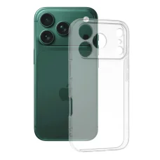 Apple iPhone 18 Pro / iPhone 17 Pro priehľadné silikónové puzdro Techsuit Clear Silicone