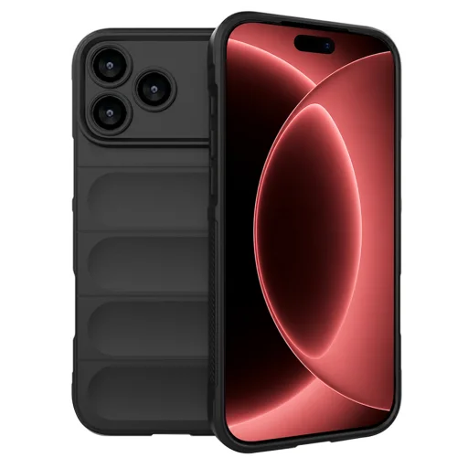 iPhone 18 Pro Max / iPhone 17 Pro Max čierne puzdro Techsuit Magic Shield - 1