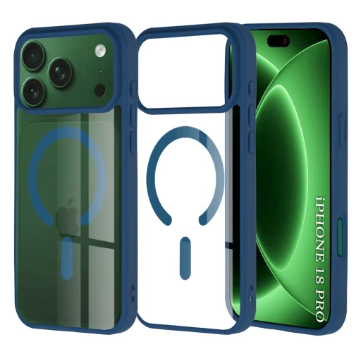 Apple iPhone 18 Pro / iPhone 17 Pro modré puzdro Techsuit MagSafe Pro - 1