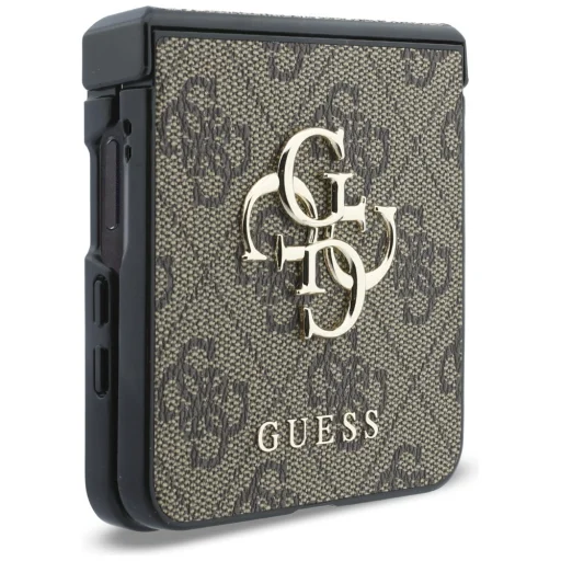 Samsung Galaxy Z Flip8 hnedé puzdro Guess Big 4G Logo - 7