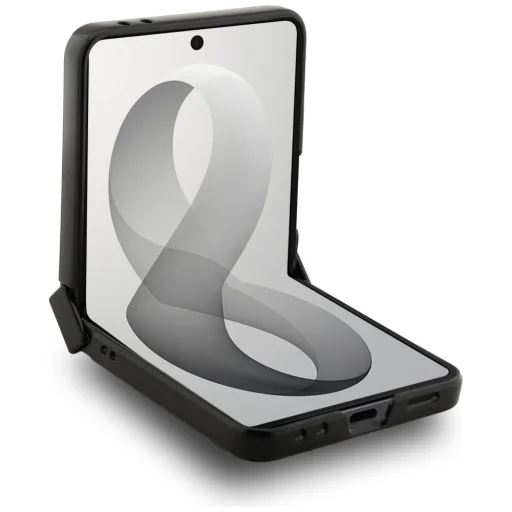 Samsung Galaxy Z Flip8 hnedé puzdro Guess Big 4G Logo - 4