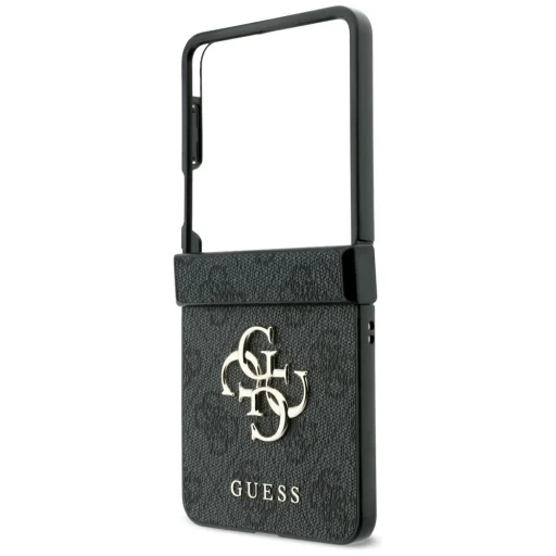 Samsung Galaxy Z Flip8 čierny Guess Big 4G Logo pevný kryt - 5