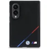 Samsung Galaxy Z Fold8 čierne BMW M puzdro z perforovanej kože s trikolórovými pruhmi a kovovým logom MagSafe thumbnail