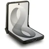 Samsung Galaxy Z Flip8 béžové puzdro Guess Magnetic Ring Stand Grained Classic Logo MagSafe thumbnail