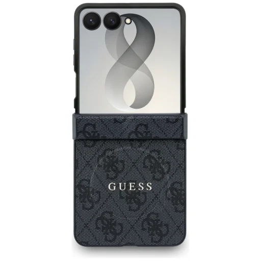 Čierne puzdro Guess 4G Classic MagSafe pre Samsung Galaxy Z Flip8 - 2