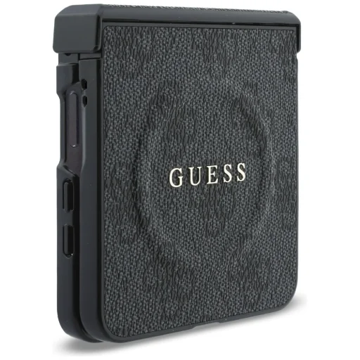 Čierne puzdro Guess 4G Classic MagSafe pre Samsung Galaxy Z Flip8 - 7