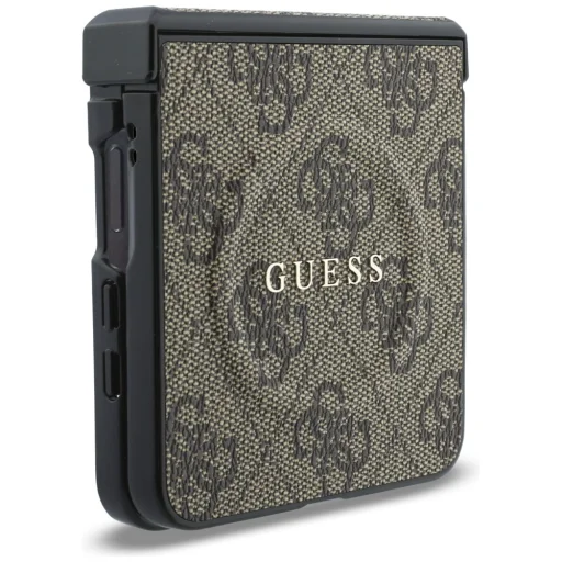 Samsung Galaxy Z Flip8 hnedé puzdro Guess 4G Classic MagSafe - 7
