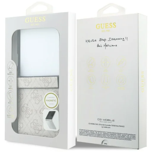Samsung Galaxy Z Flip8 ružové puzdro Guess 4G Classic MagSafe - 8