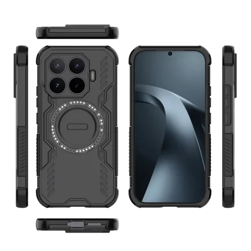 Xiaomi 17T čierne puzdro Techsuit ArmorMag - 4