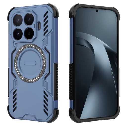 Xiaomi 17T modré puzdro Techsuit ArmorMag - 2