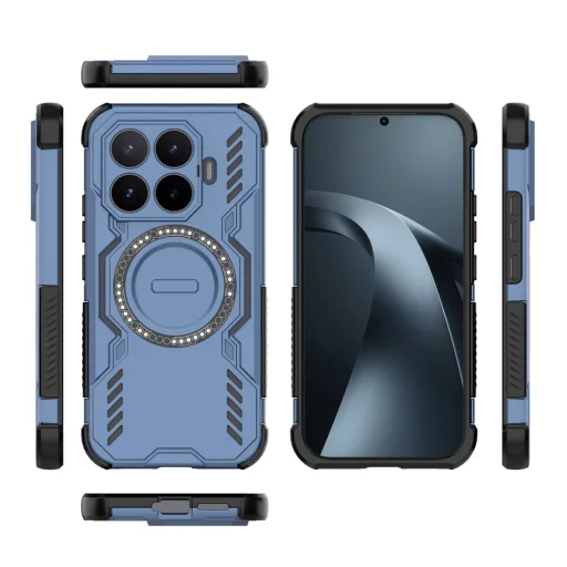 Xiaomi 17T modré puzdro Techsuit ArmorMag - 4