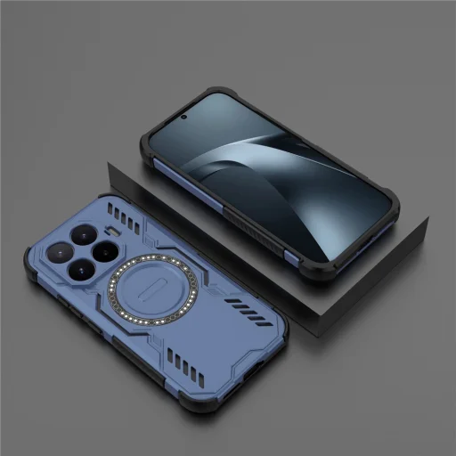 Xiaomi 17T modré puzdro Techsuit ArmorMag - 5