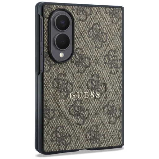 Samsung Galaxy Z Fold8 hnedý Guess 4G Classic MagSafe pevný kryt - 3
