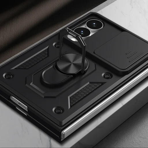 Čierne puzdro Techsuit CamShield pre Samsung Galaxy Z Fold8 - 6