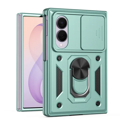  Samsung Galaxy Z Fold8 zöld Techsuit CamShield Series tok - 1