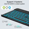 Techsuit AirCombo WKM1 vezeték nélküli billentyűzet és egér fekete thumbnail