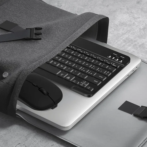 Techsuit AirCombo WKM1 vezeték nélküli billentyűzet és egér fekete - 7