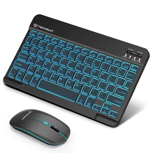Bezdrôtová klávesnica a myš Techsuit AirCombo WKM1 čierna - 1
