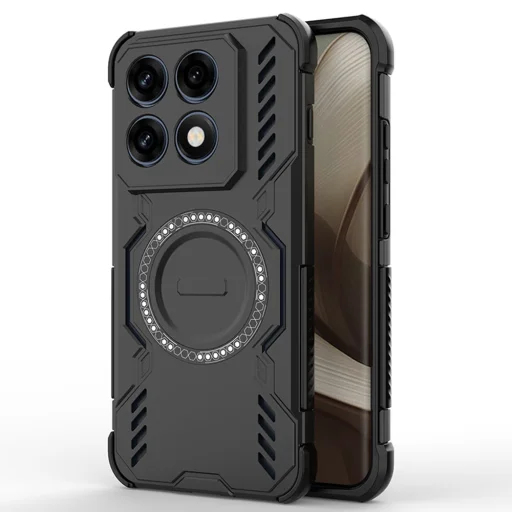  Motorola Edge 70 Pro fekete Techsuit ArmorMag tok - 1