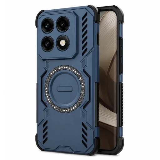  Motorola Edge 70 Pro kék Techsuit ArmorMag tok - 1