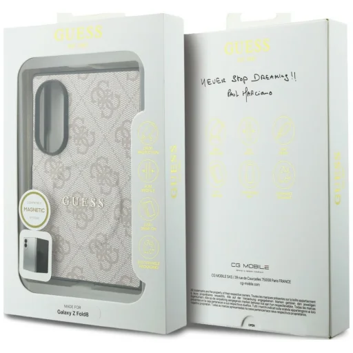 Ružové puzdro Guess 4G Classic MagSafe pre Samsung Galaxy Z Fold8 - 7