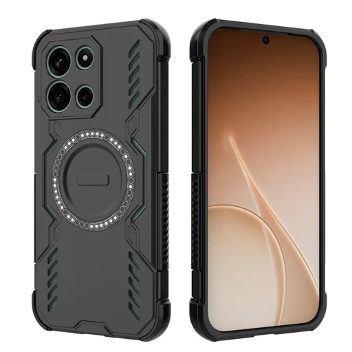  OnePlus Nord 6 fekete Techsuit ArmorMag tok - 2