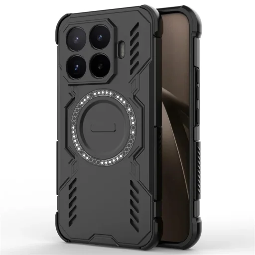  Xiaomi 17T Pro fekete Techsuit ArmorMag tok - 1