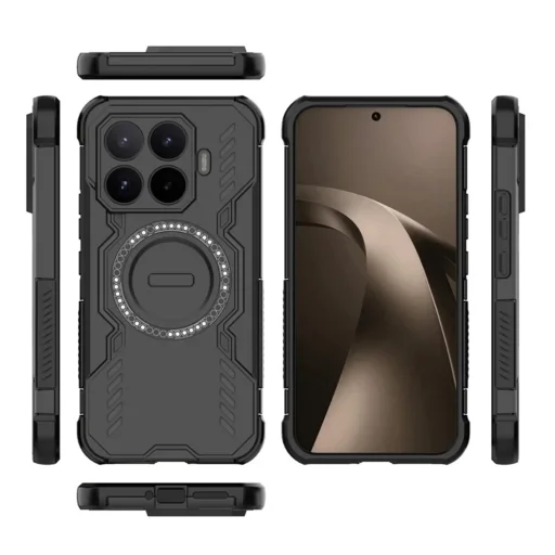 Xiaomi 17T Pro čierne puzdro Techsuit ArmorMag - 5
