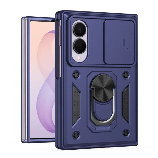  Samsung Galaxy Z Fold8 kék Techsuit CamShield Series telefontok - 1