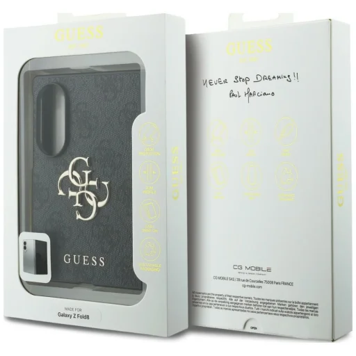  Samsung Galaxy Z Fold8 fekete Guess Big 4G Logo Classic Logo tok - 7