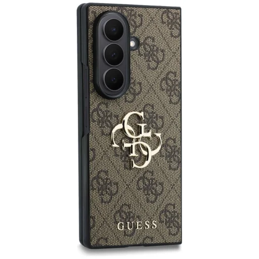  Samsung Galaxy Z Fold8 Ultra barna Guess Big 4G Logo keménytok - 3