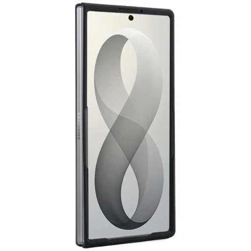  Samsung Galaxy Z Fold8 Ultra bézs Guess Magnetic Ring Stand Grained Classic Logo MagSafe tok - 5