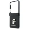 Samsung Galaxy Z Flip8 čierne puzdro Karl Lagerfeld Karl & Choupette Head Saffiano Pins thumbnail
