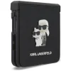 Samsung Galaxy Z Flip8 čierne puzdro Karl Lagerfeld Karl & Choupette Head Saffiano Pins thumbnail