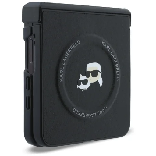 Samsung Galaxy Z Flip8 čierny Karl Lagerfeld Karl & Choupette Pins MagSafe pevný kryt - 7