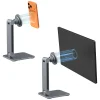 4smarts ErgoPro Desk Stand mágneses asztali telefontartó és táblagéptartó, szürke thumbnail