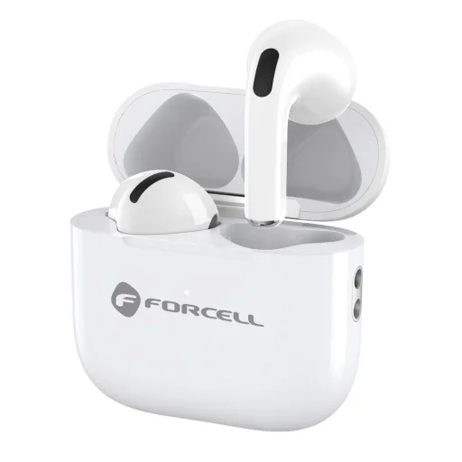 FORCELL Core TWS bezdrôtové slúchadlá, biele - 5