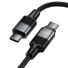 Hoco U159 magnetický USB-C – USB-C kábel QC3.0 PD, 5 A, 240 W, 1,2 m, čierny thumbnail