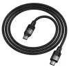 Hoco U159 magnetický USB-C – USB-C kábel QC3.0 PD, 5 A, 240 W, 1,2 m, čierny thumbnail