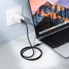 Hoco U159 magnetický USB-C – USB-C kábel QC3.0 PD, 5 A, 240 W, 1,2 m, čierny thumbnail