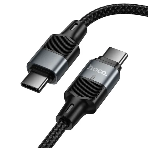 Hoco U159 magnetický USB-C – USB-C kábel QC3.0 PD, 5 A, 240 W, 1,2 m, čierny - 2
