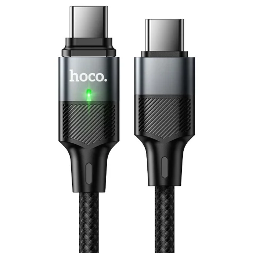 Hoco U159 magnetický USB-C – USB-C kábel QC3.0 PD, 5 A, 240 W, 1,2 m, čierny - 1