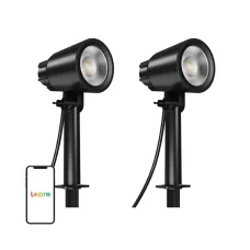 Lepro PG1-2 kültéri kerti lámpa, 16 W, 500 lm, 2 db