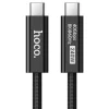 Hoco US15 USB-C – USB-C kábel 1 m, čierny thumbnail