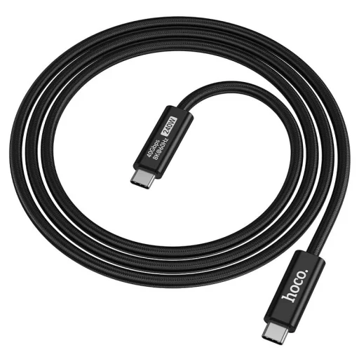 Hoco US15 USB-C – USB-C kábel 1 m, čierny - 5
